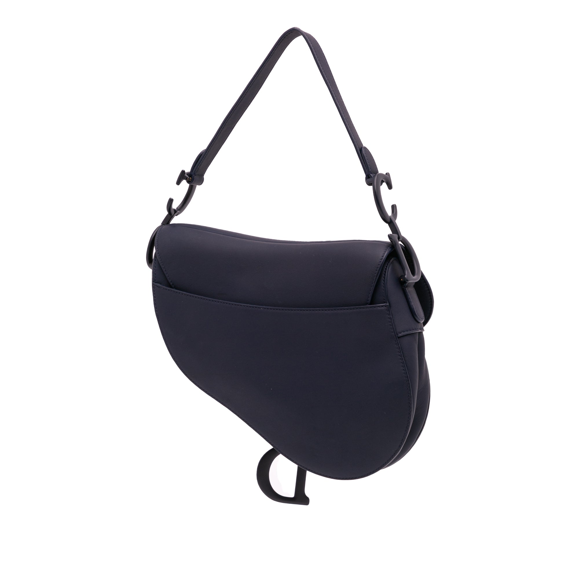 Ultra Matte Calfskin Saddle Bag