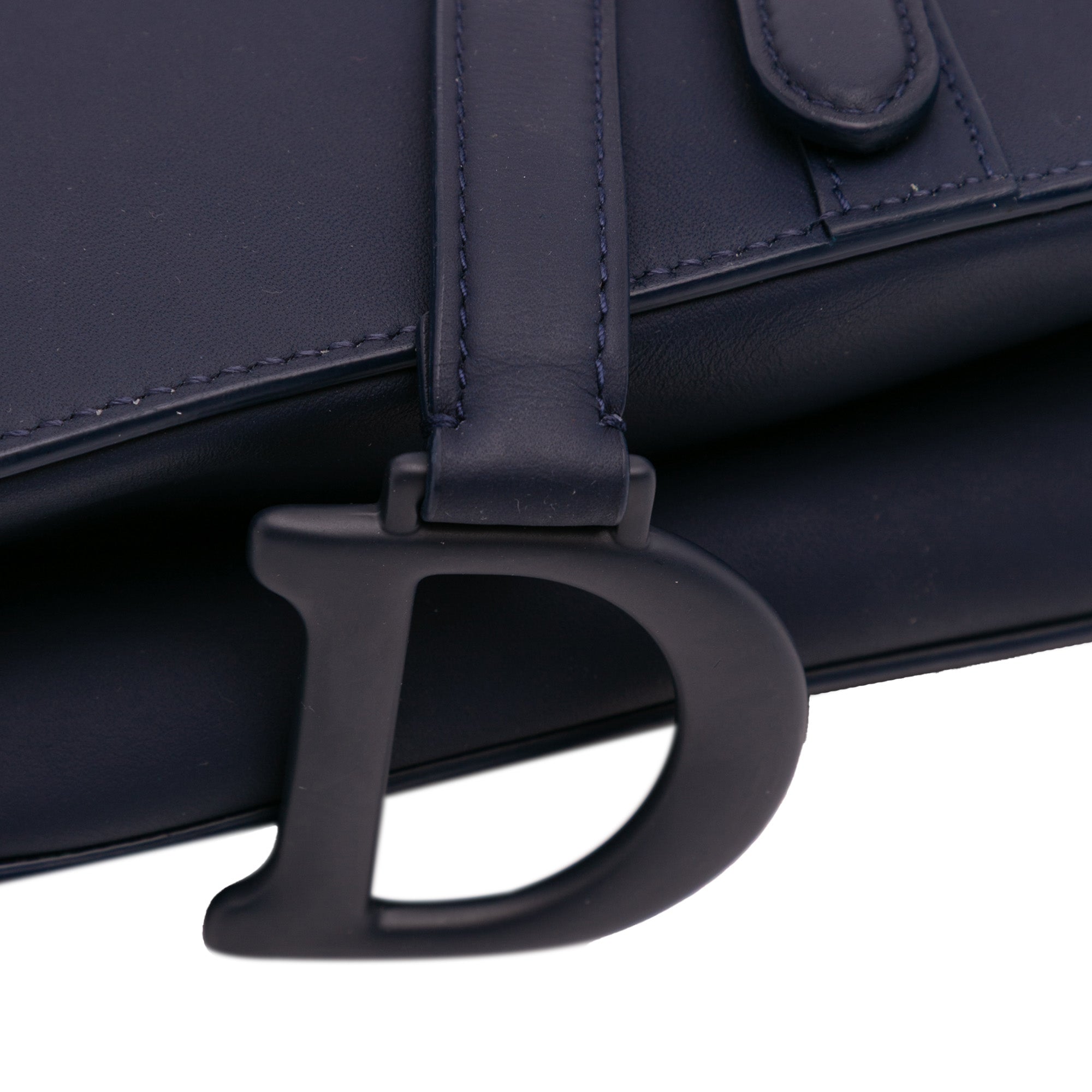 Ultra Matte Calfskin Saddle Bag