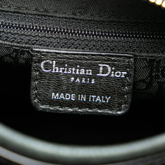 Medium Patent Cannage Stitched Lady Dior