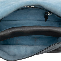 Glace Calfskin Studded Etiquette Flap