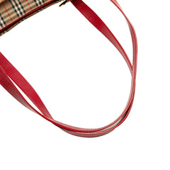 Haymarket Check Canvas Tote