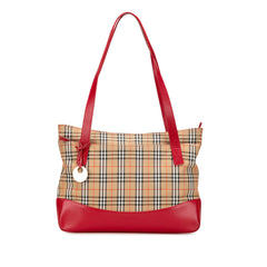 Haymarket Check Canvas Tote