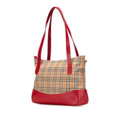Haymarket Check Canvas Tote