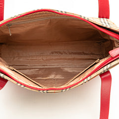 Haymarket Check Canvas Tote