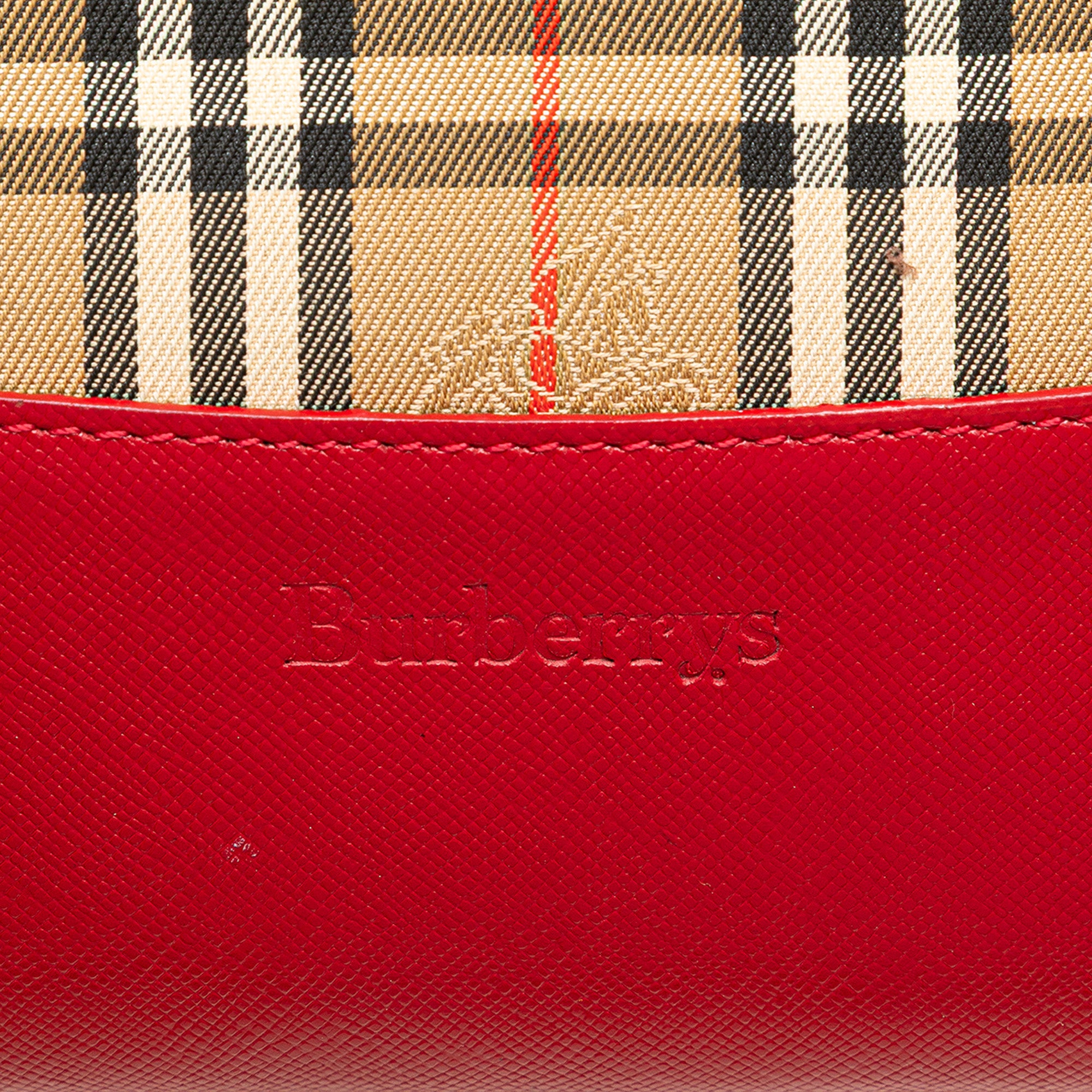 Haymarket Check Canvas Tote