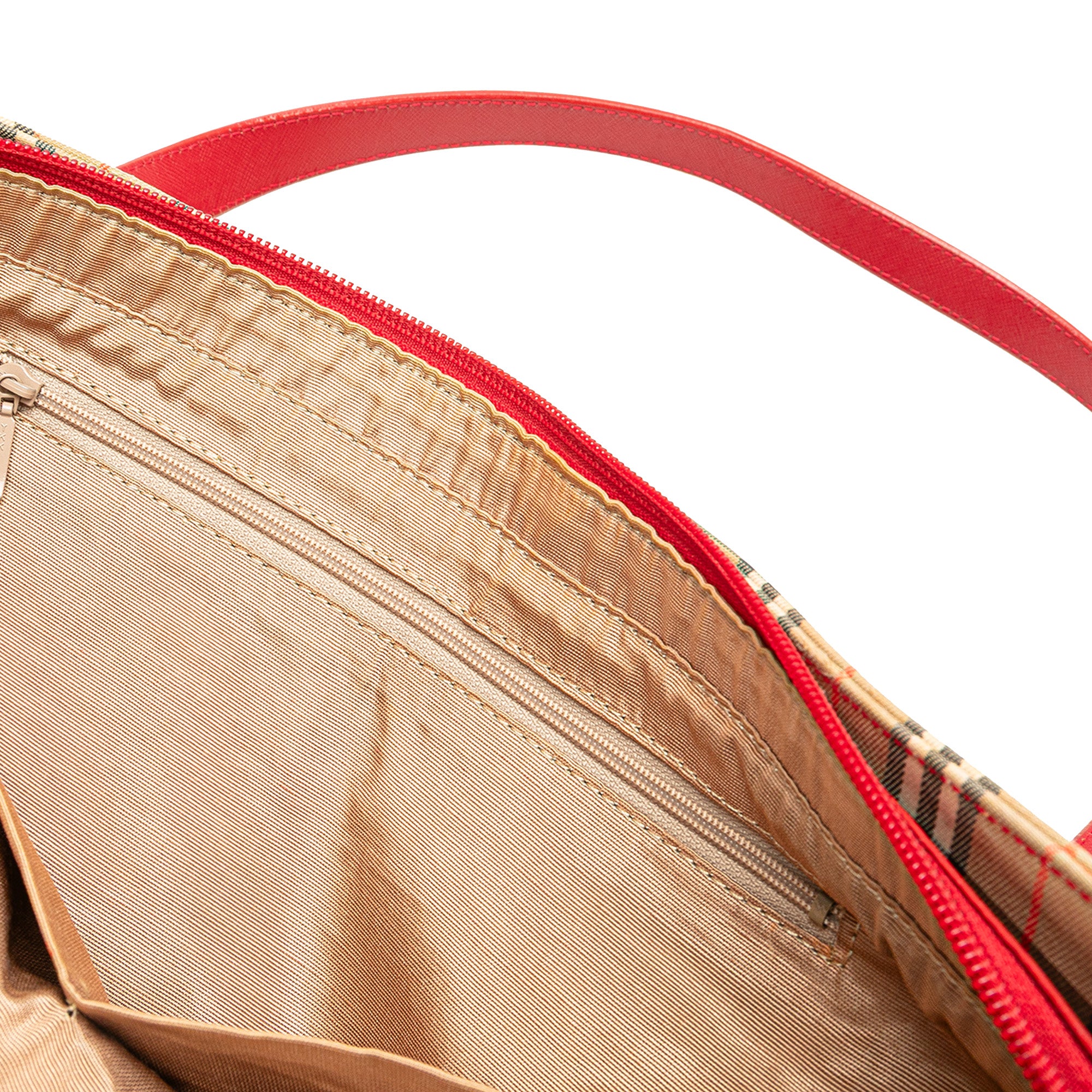 Haymarket Check Canvas Tote