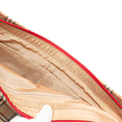 Haymarket Check Canvas Tote