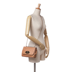 Small Croc Embossed Calfskin Lily Crossbody
