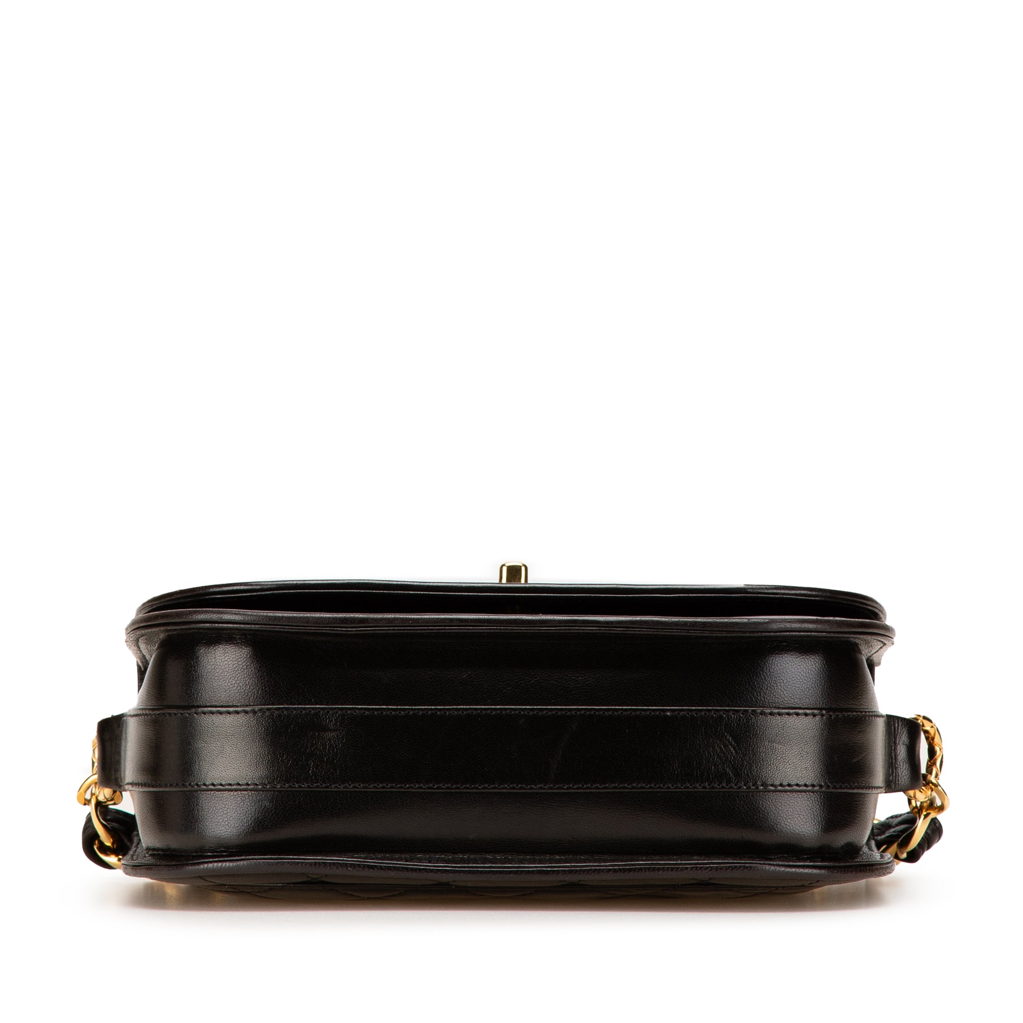 CC Quilted Lambskin Chain Flap