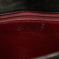 CC Quilted Lambskin Chain Flap