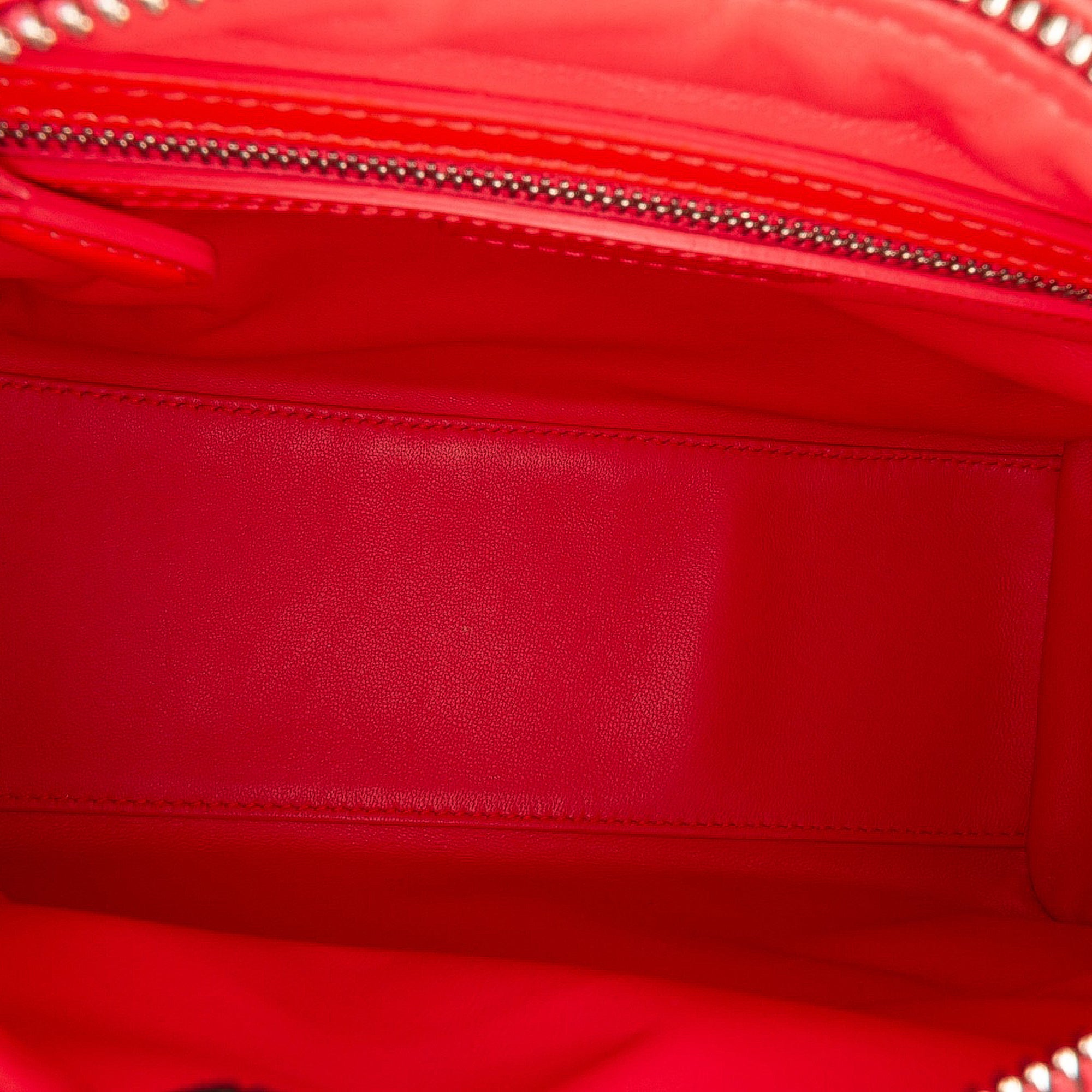Medium Lambskin Cannage Stitched Lady Dior