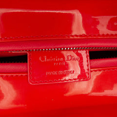 Medium Lambskin Cannage Stitched Lady Dior