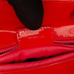Medium Lambskin Cannage Stitched Lady Dior