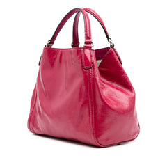 Small Patent Soho Satchel