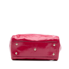 Small Patent Soho Satchel
