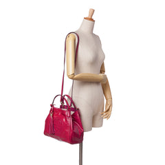 Small Patent Soho Satchel