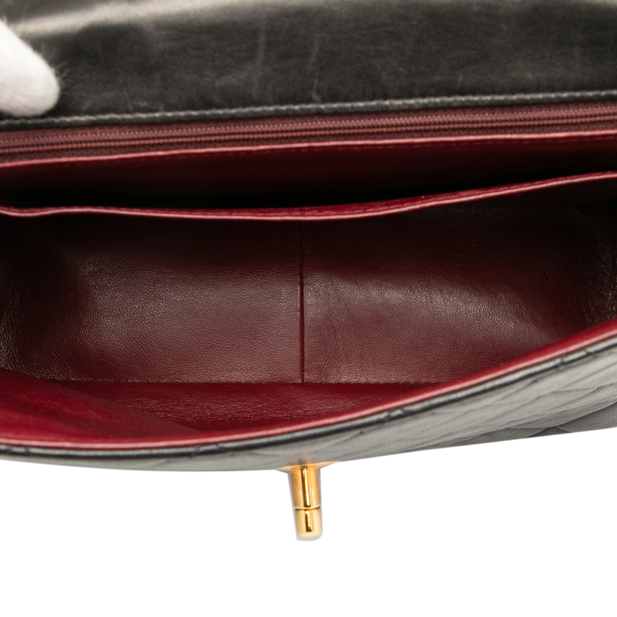 Quilted Lambskin XL Square Flap