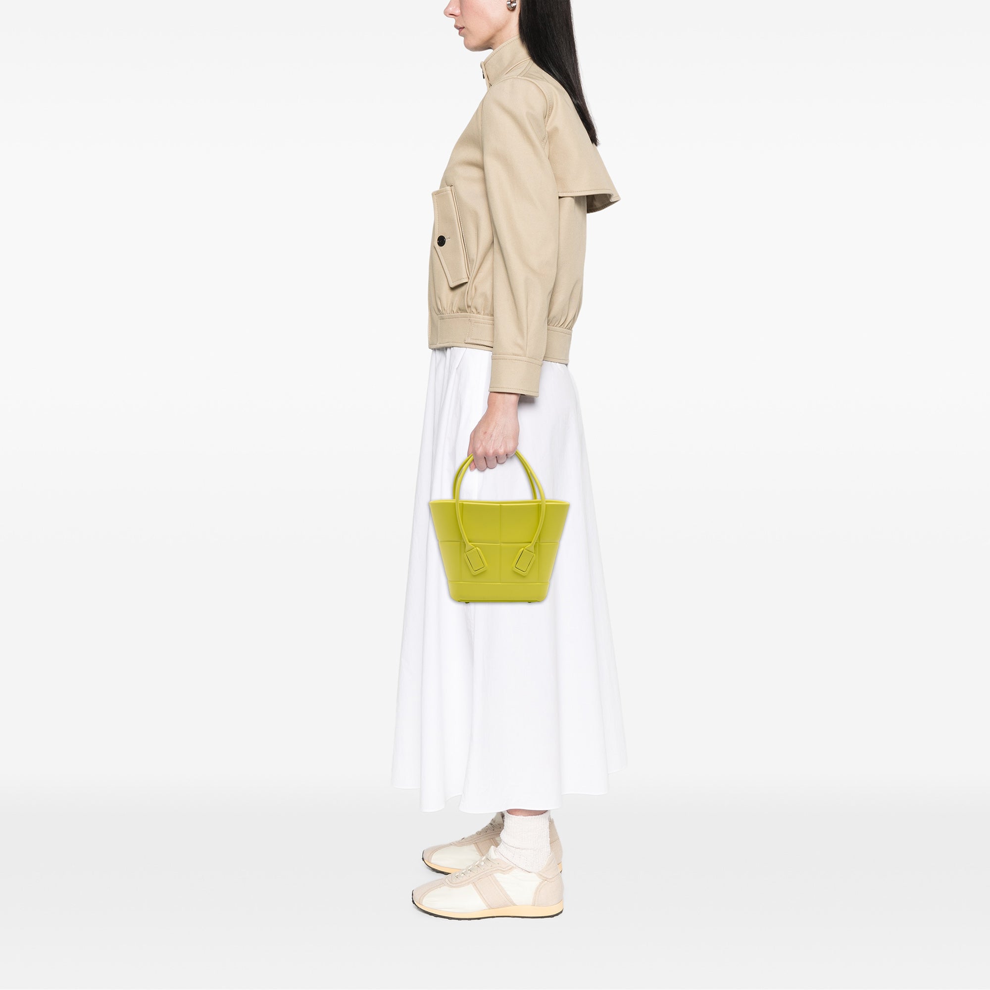 Mini Rubber Arco Shopping Bag