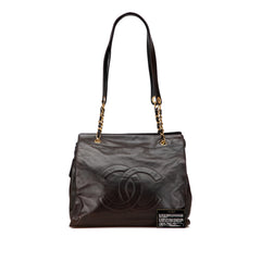 CC Lambskin Chain Tote