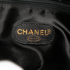CC Lambskin Chain Tote