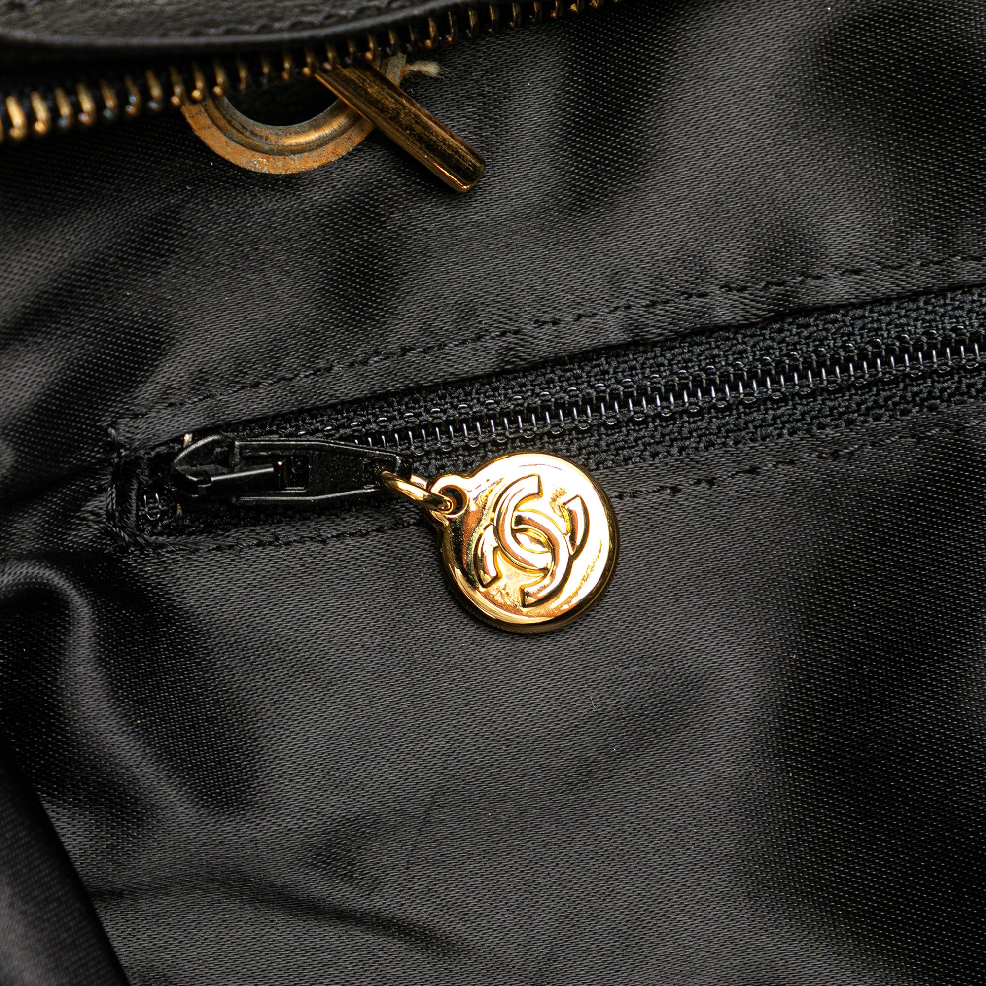 CC Lambskin Chain Tote
