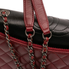 Small Quilted Lambskin Ballerine Flap Bag