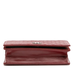 Small Quilted Lambskin Ballerine Flap Bag