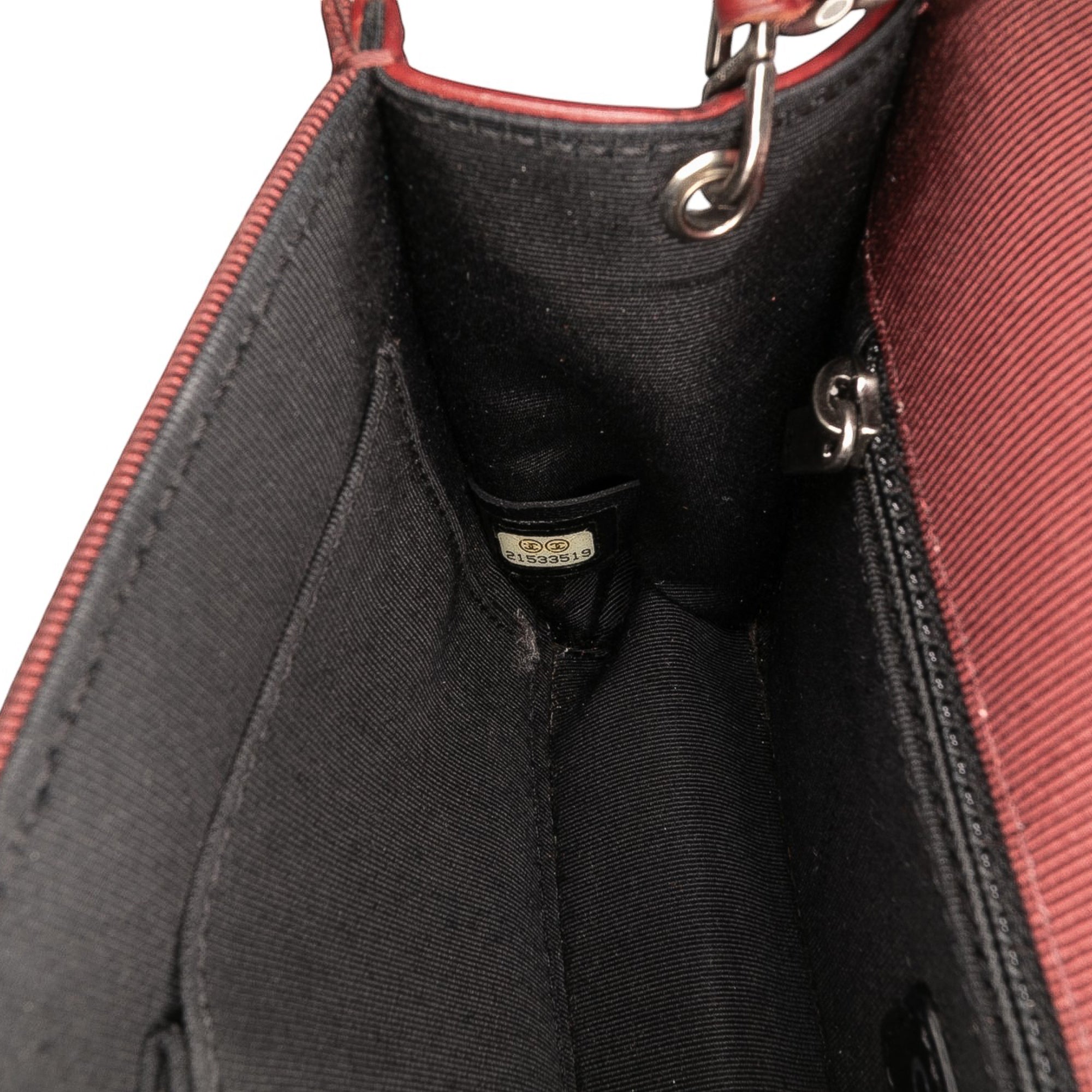 Small Quilted Lambskin Ballerine Flap Bag