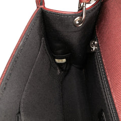 Small Quilted Lambskin Ballerine Flap Bag