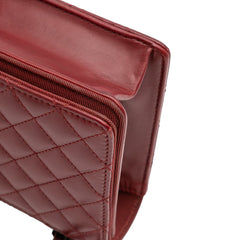Small Quilted Lambskin Ballerine Flap Bag