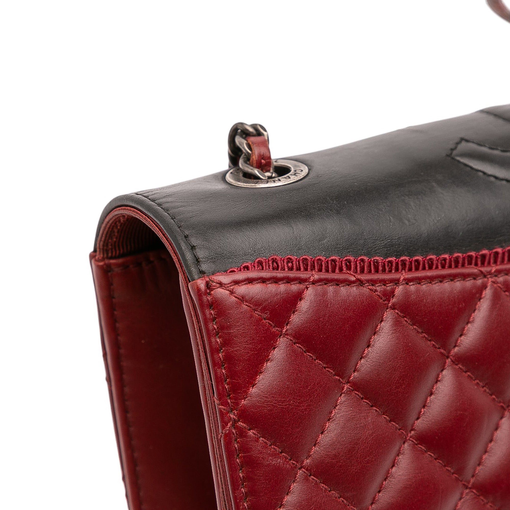 Small Quilted Lambskin Ballerine Flap Bag