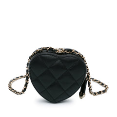 Lambskin CC in Love Heart Necklace Bag_2