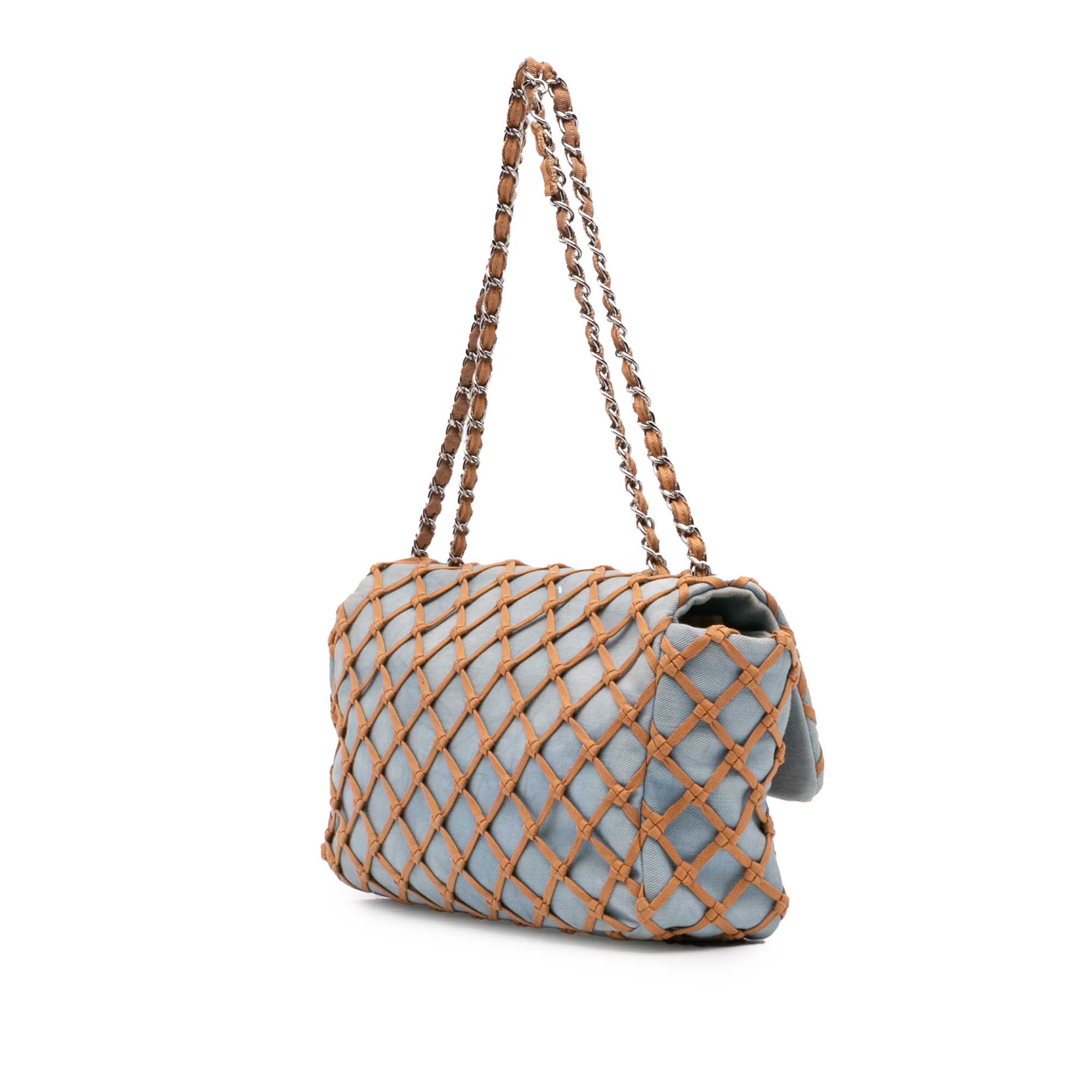 Jumbo Denim Canebiers Net Flap