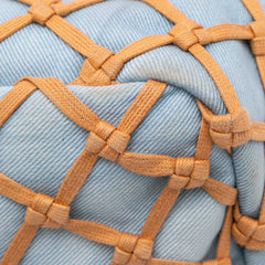 Jumbo Denim Canebiers Net Flap