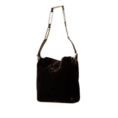 Velvet Shoulder Bag