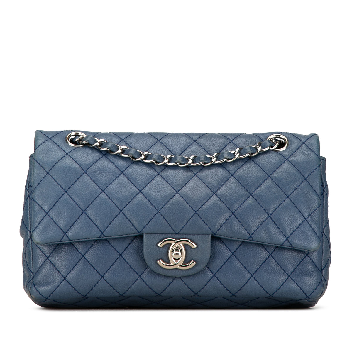 Medium Classic Caviar Double Flap