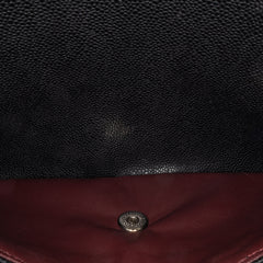 Jumbo Classic Caviar Double Flap