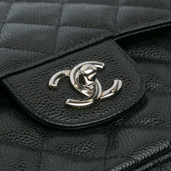 Jumbo Classic Caviar Double Flap