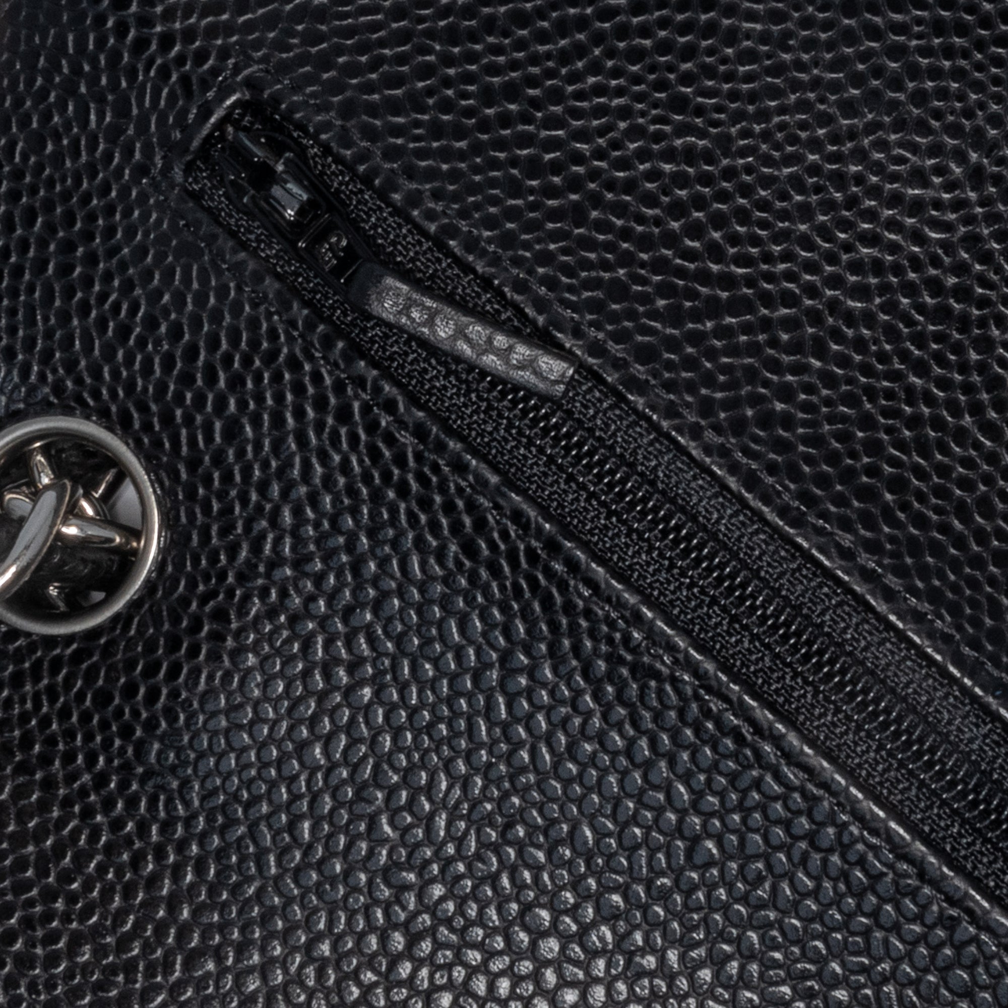 Jumbo Classic Caviar Double Flap