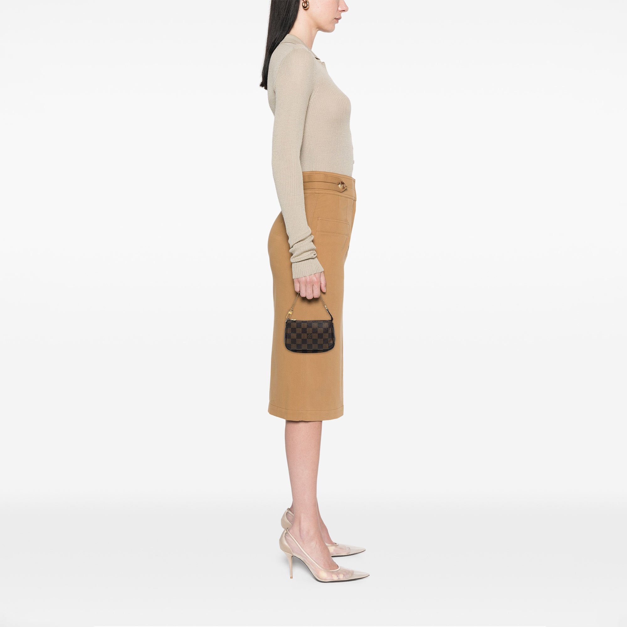 Damier Ebene Mini Pochette Accessoires