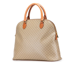 Macadam Coated Canvas Dome Handbag