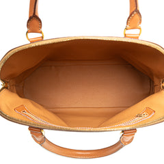 Macadam Coated Canvas Dome Handbag