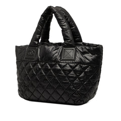 Small Quilted Nylon Coco Cocoon Tote