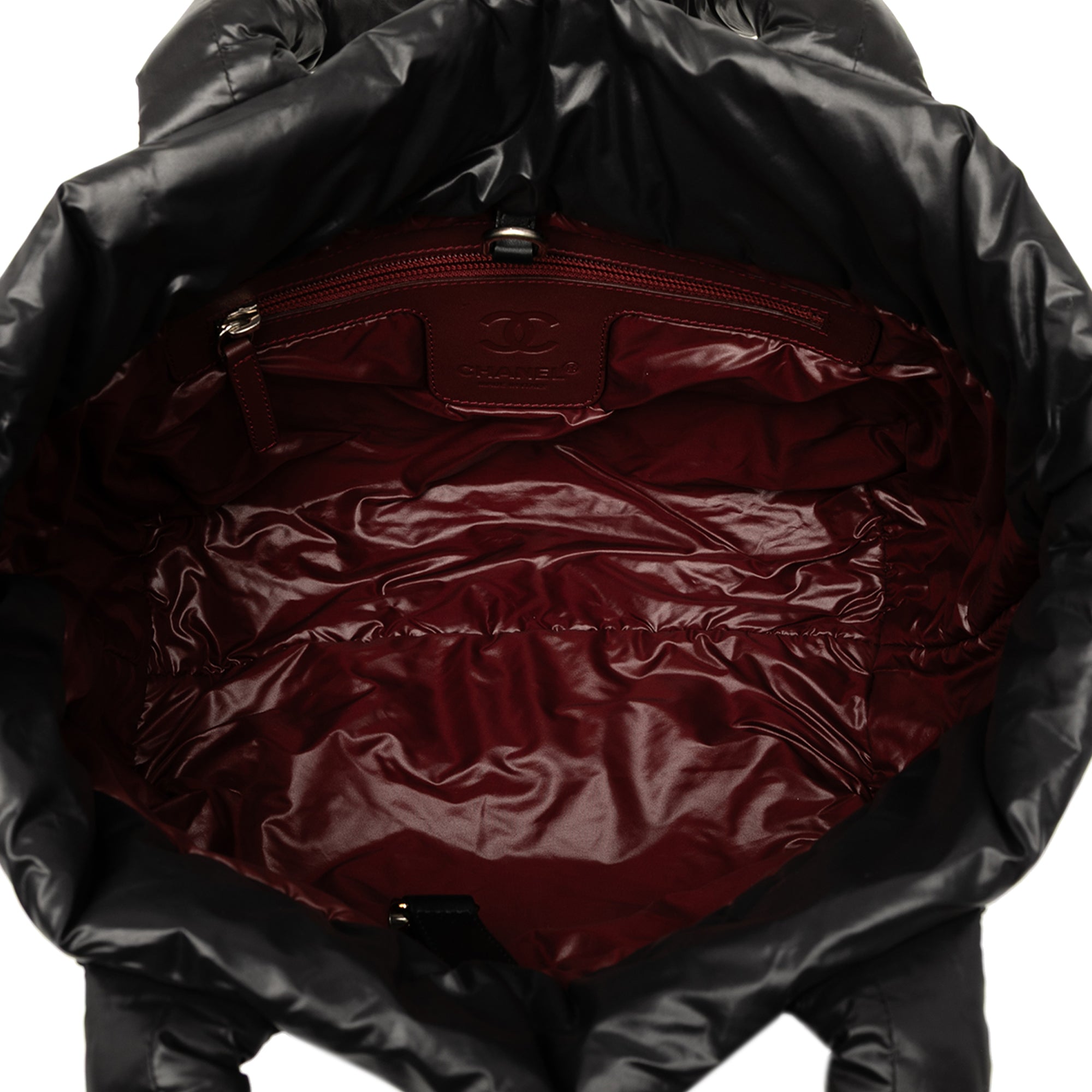 Small Quilted Nylon Coco Cocoon Tote