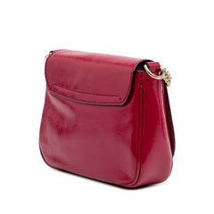 Small Patent Soho Chain Flap Crossbody