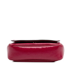 Small Patent Soho Chain Flap Crossbody