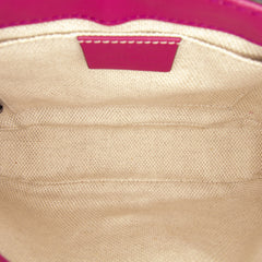 Small Patent Soho Chain Flap Crossbody