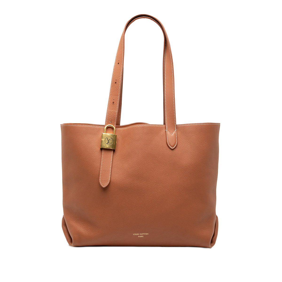 Grained Calfskin Low Key Cabas MM