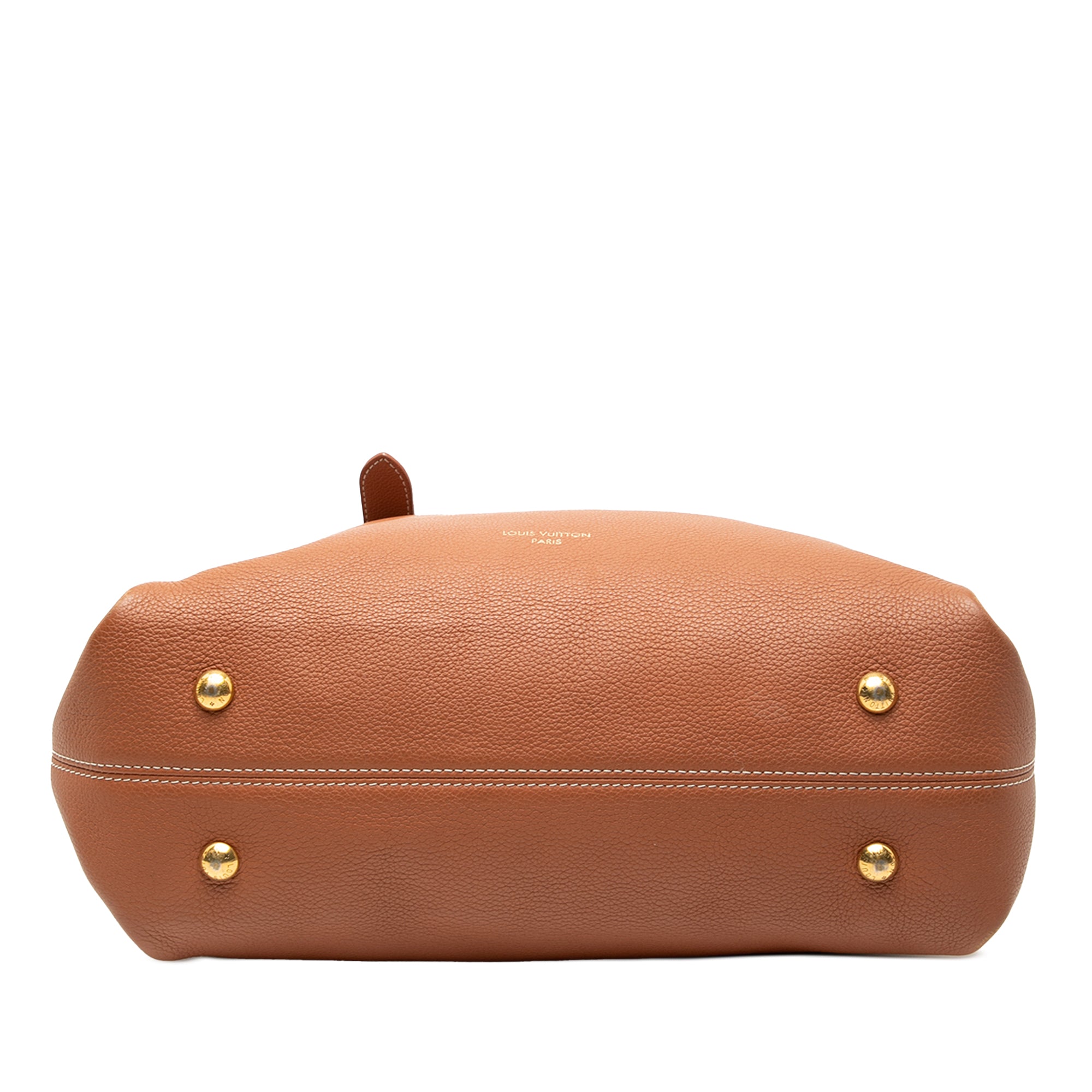 Grained Calfskin Low Key Cabas MM