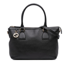 Dollar Calfskin GG Charm Satchel